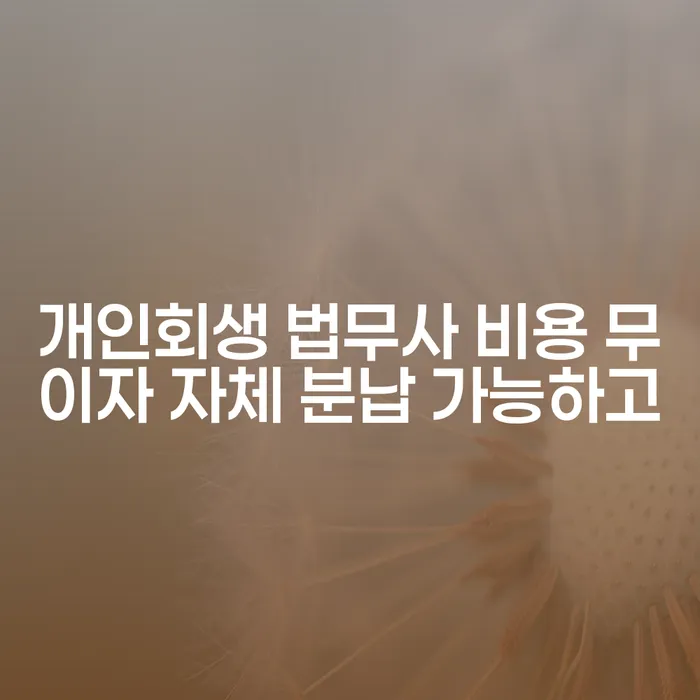 개인회생비용저렴한곳 개인회생,개인파산으로 살펴보세요