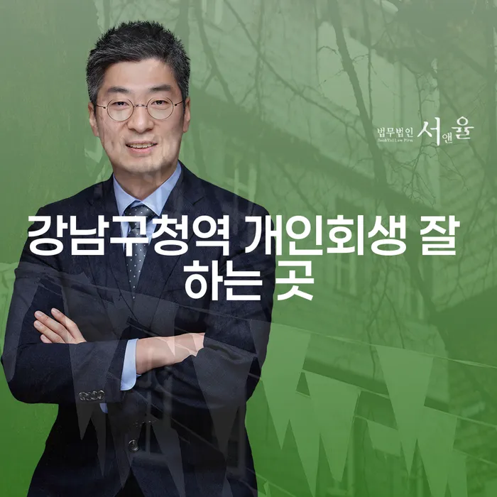 강남구청역 개인회생 잘 하는 곳